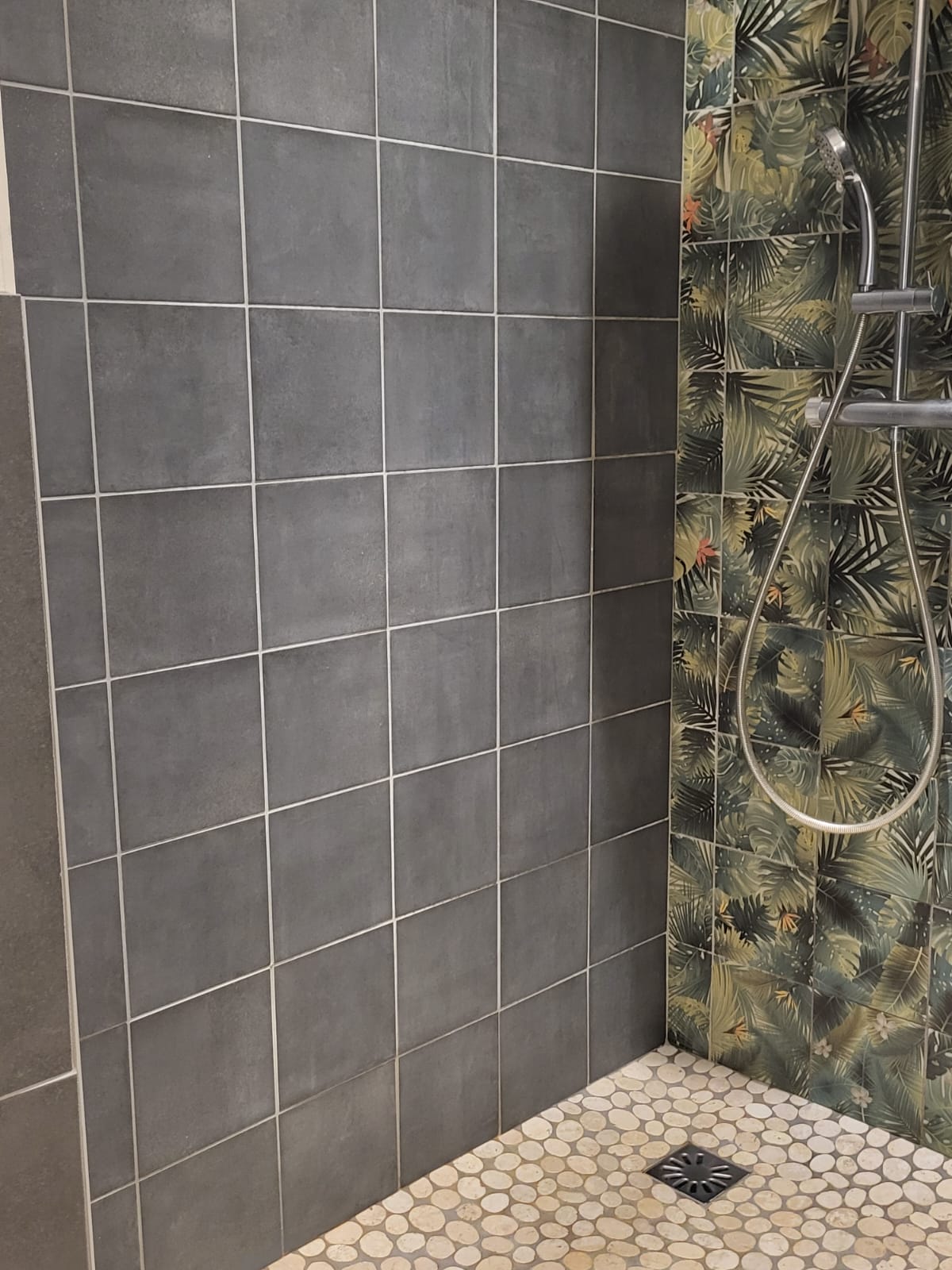 Douche à l'italienne